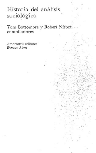 Historia del análisis sociológico