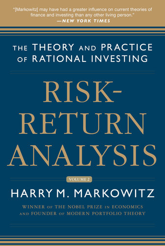 Risk-Return Analysis, Volume 2