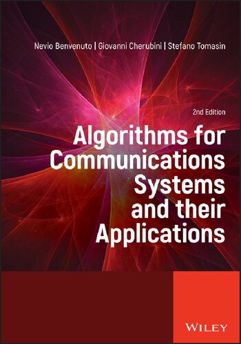 Algorithms for communications systems and their applications