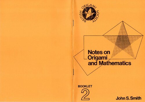 Notes on Origami and Mathematics