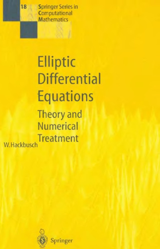 Elliptic differential equations: Theory and numerical treatment