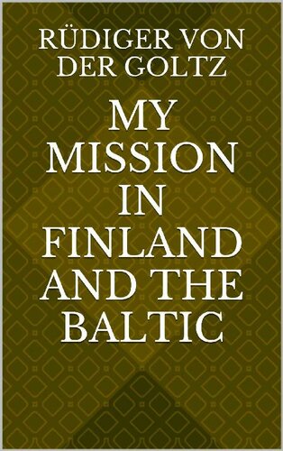 My Mission in Finland and the Baltic (Translation)