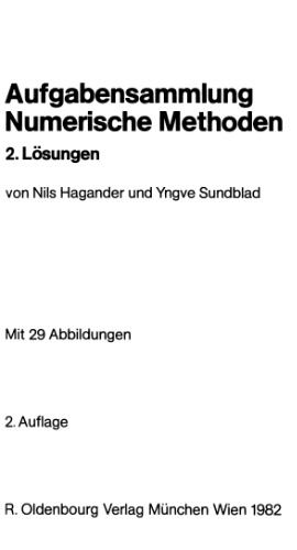 Aufgabensammlung Numerische Methoden. Loesungen