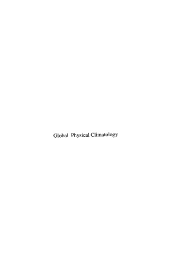 Global physical climatology