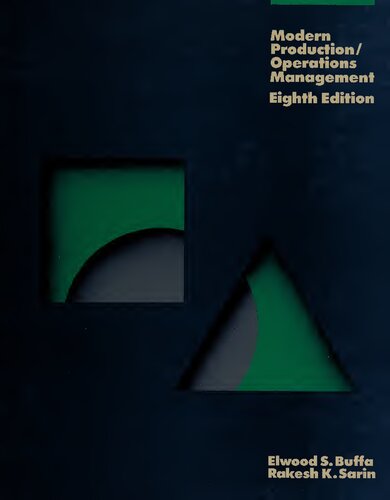 Modern Production/Operations Management