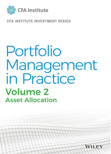 Portfolio Management in Practice, Volume 2: Asset Allocation