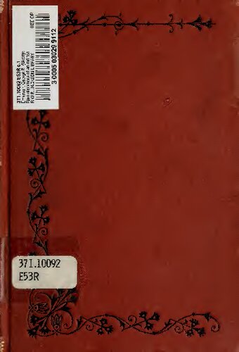 Reminiscences of an old teacher