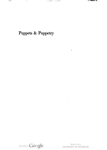 Puppets and puppetry