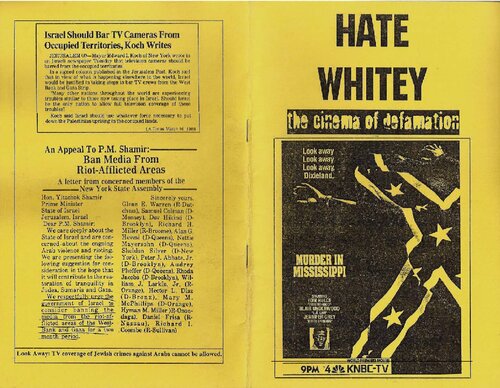 Hate Whitey - The Cinema of Defamation