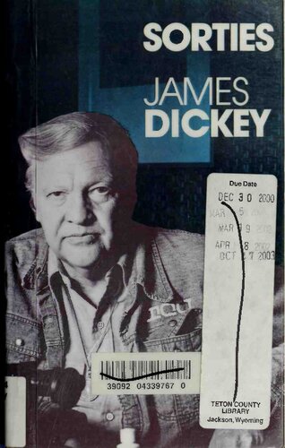 Sorties: Journals and New Essays