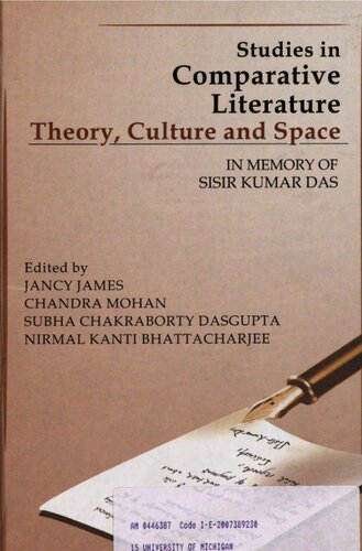 Studies in comparative literature : theory, culture and space