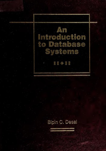 An Introduction to Database Systems