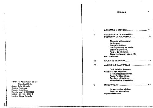 El advenimiento de una nueva Edad Media (ensayo sobre los ciclos históricos)