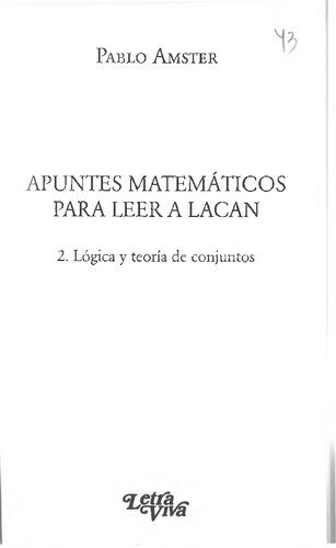 Apuntes Matematicos Para Leer A Lacan 2
