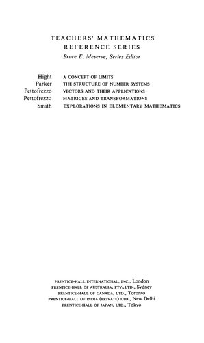 Vectors and their applications