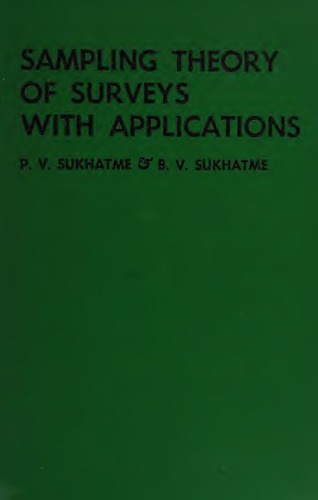 Sampling Theory of Surveys with Applications