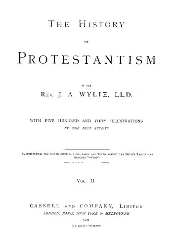 The History of Protestantism