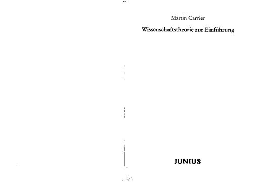 Wissenschaftstheorie zur Einführung