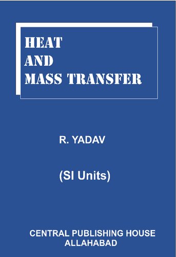 Heat and Mass Transfer