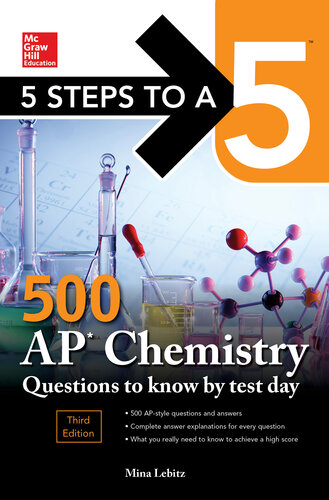 5 Steps to a 5: 500 AP Chemistry Questions to know by test day