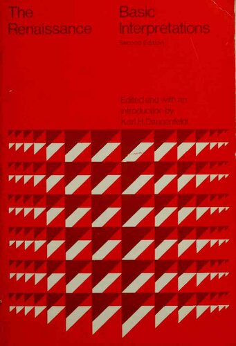 The Renaissance: Basic Interpretations