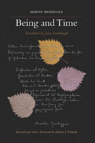 Being and Time: A Revised Edition of the Stambaugh Translation