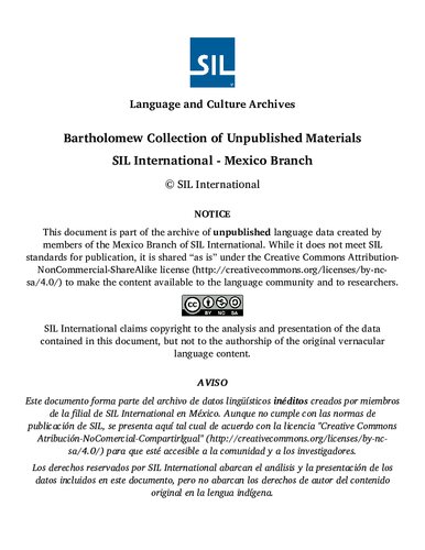20 lecciones pedagógicas en el idioma tzotzil