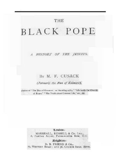 The Black Pope