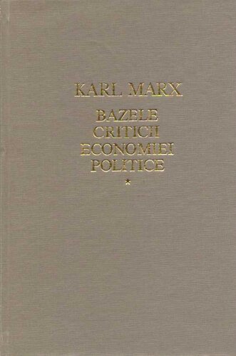 Bazele criticii economiei politice (Grundrisse)