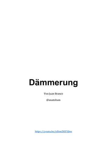 Dämmerung