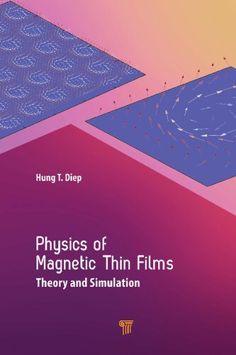 Physics of Magnetic Thin Films: Theory and Simulation