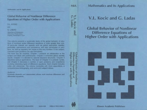 Global behavior of nonlinear difference equations of higher order with applications
