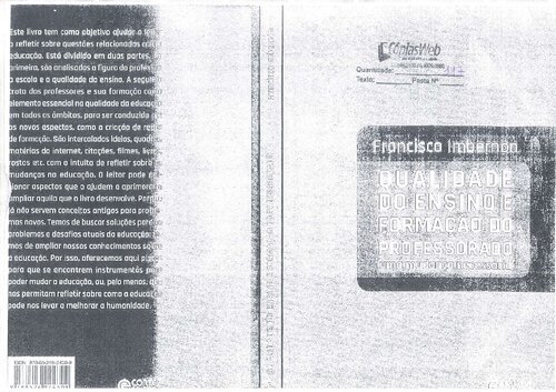 Qualidade do ensino e formação do professorado: uma mudança necessária