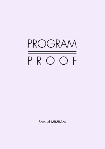 Program = Proof