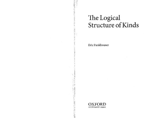 The Logical Structure of Kinds