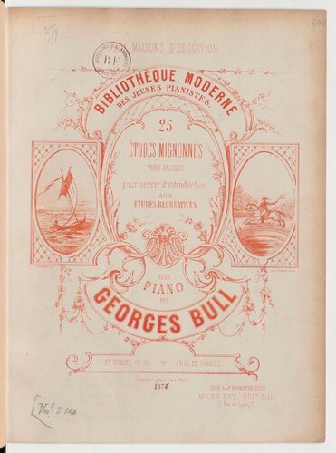 25 Études Mignonnes Pour Piano - Opus 90