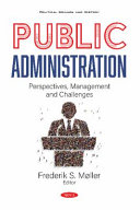 Public Administration: Perspectives, Management and Challenges