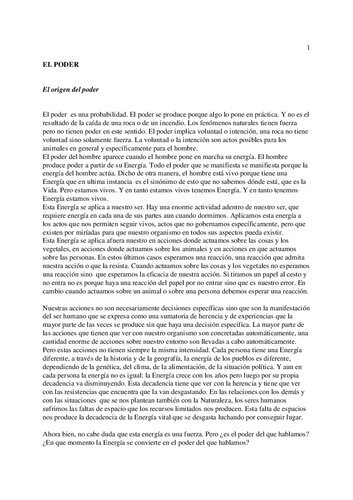 El Poder La Empresa El Manager