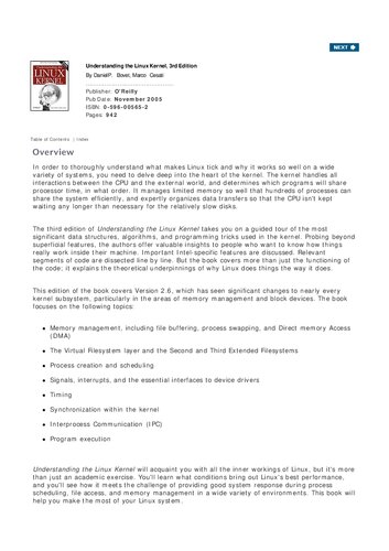 Understanding the Linux Kernel: From I/O Ports to Process Management