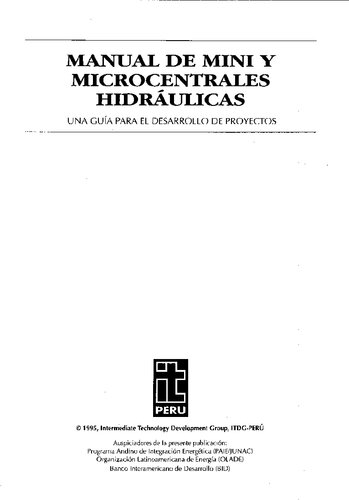 Manual De Microcentrales Hidraulicas