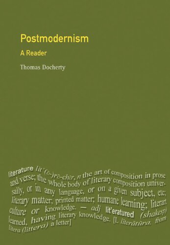 Postmodernism: A Reader