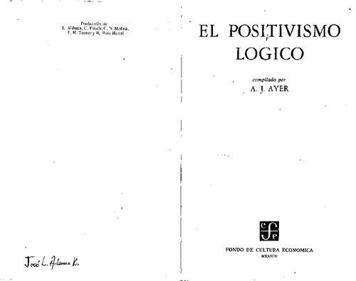 El Positivismo Logico