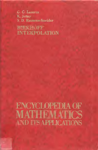 Birkhoff interpolation