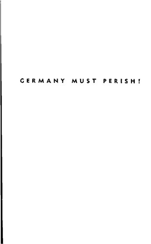 Germany must perish!