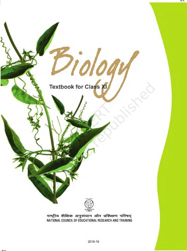 Biology Textbook for Class XI