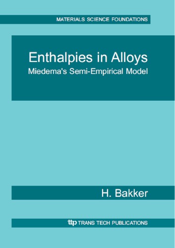 Enthalpies in Alloys