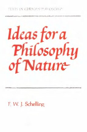 Ideas for a Philosophy of Nature