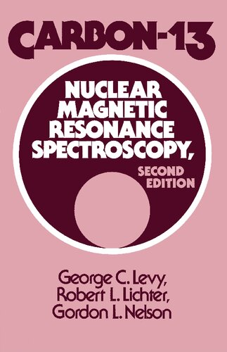 Carbon-13 Nuclear Magnetic Resonance Spectroscopy, 2nd Ed.