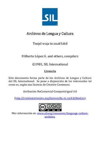 Tnejel wuja te xnakʼtzbil. Mi primer diccionario. My first dictionary