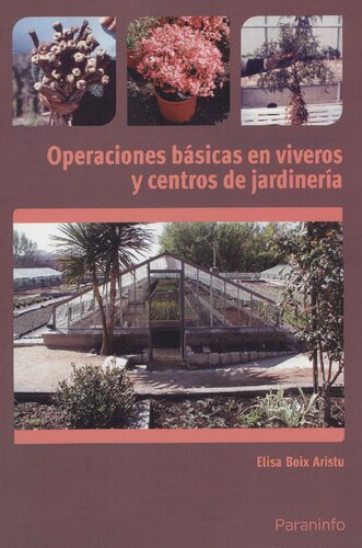 Operaciones Basicas En Viveros Y Centros De Jardineria